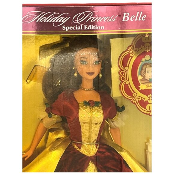 Disney's Beauty & The Beast Holiday Princess Belle Doll Special Edition - Picture 7 of 16